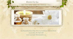 Desktop Screenshot of blisstini.com
